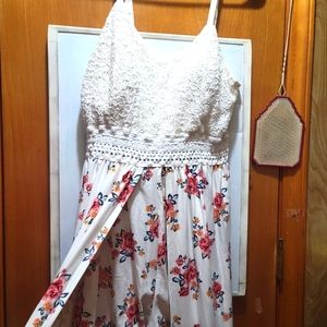 Dress with shorts under